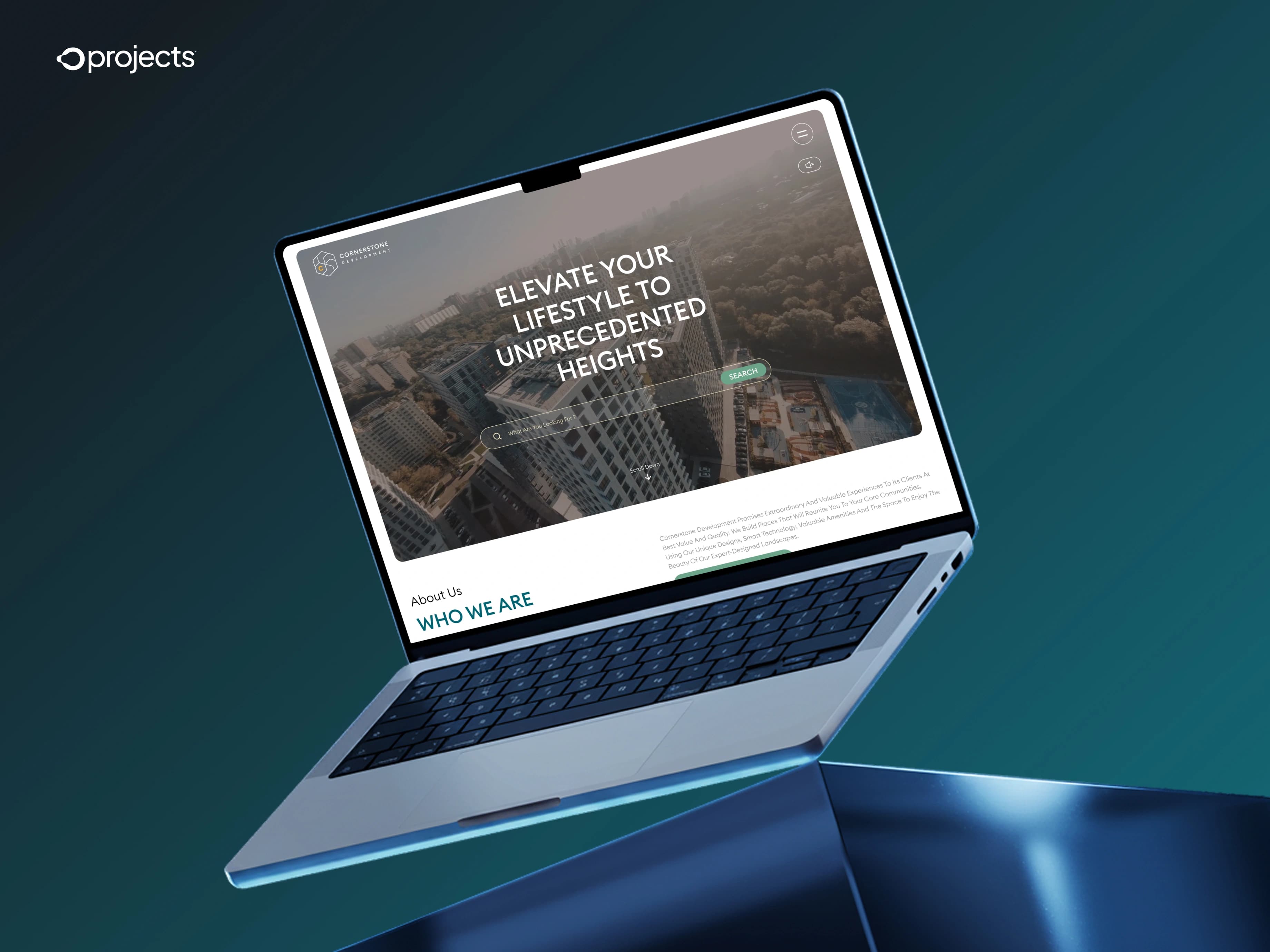Cornerstone web project by O Projects