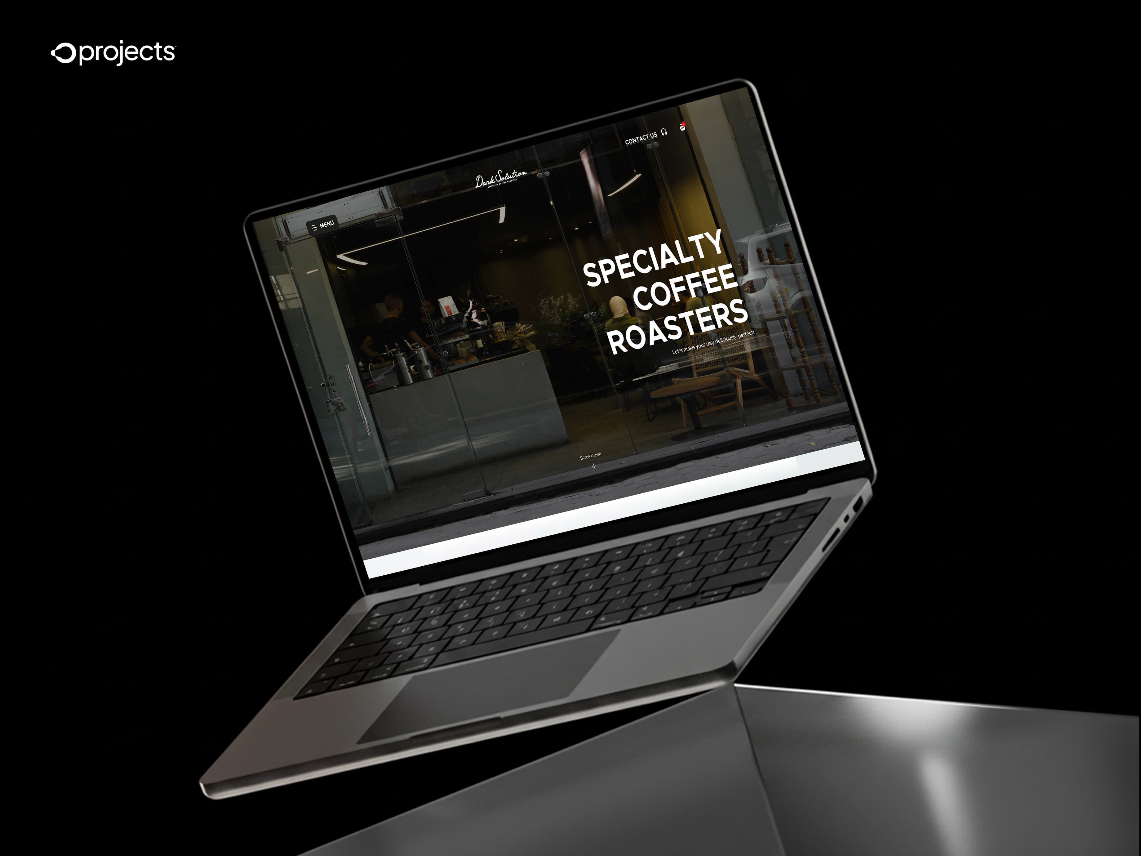 Dark Solution mobile project by O Projects