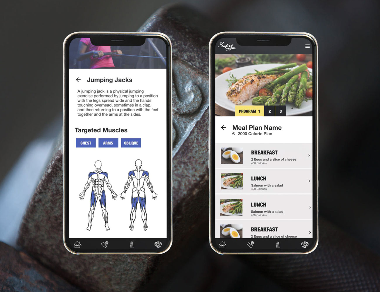 Smart Gym Mobile App